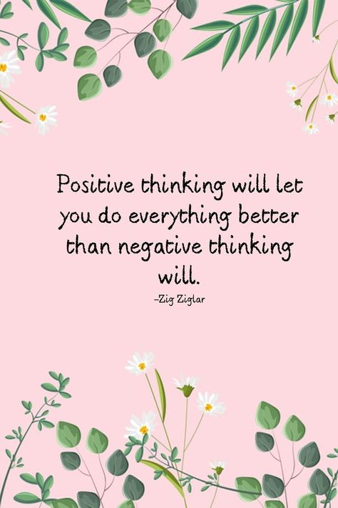 Positive Thinking Will Let You Do Everything! Life Quotes To Live By, Everything Is Awesome, Motivational Quotes For Success, Motivational Quotes For Life, Staying Positive, Quotable Quotes, Do Everything, Inspirational Quotes Motivation, Affirmation Quotes