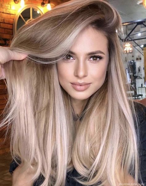 Blonde Without Bleach, Toning Bleached Hair, Golden Brown Hair, Lighter Hair, Wella Hair, How To Lighten Hair, Brunette Balayage Hair, Beautiful Hair Color, Hair Color Techniques