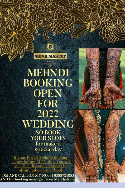 Mehendi Banner Design, Mehndi Banner Design, Mehndi Background, Shiva Mehndi, Mehndi Book, Mehendi Course, Makeup Artist Quotes, Beautiful Simple Mehndi Design, Mehandhi Designs