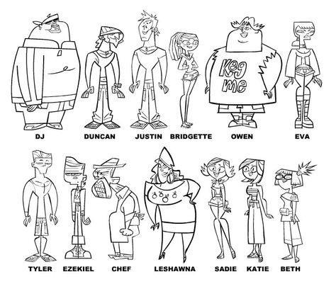 Camp TV | Total Drama Wiki | Fandom A Tutto Reality, Animation Development, Island Concept Art, Shape Theory, Character Anatomy, Total Dramarama, Ridonculous Race, Cartoon Tutorial, Mom Journal