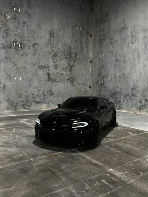 Hellcats Aesthetic, Hellcat Charger Black, All Black Hellcat, Matte Black Hellcat, Blacked Out Hellcat, Hellcat Aesthetic, Dodge Charger Aesthetic, Amazon Finds Beauty, Black Hellcat