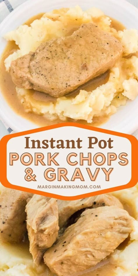 Pork Chops And Gravy Instant Pot, Instant Pot Pork Chops And Stuffing, Easy Instant Pot Pork Chops, Ranch Pork Chops Instant Pot, Ip Pork Chops, Frozen Pork Chops Instant Pot, Pork Chop Recipes Instant Pot, Instant Pot Pork Chop Recipes, Instapot Pork Chops