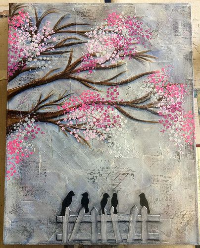 Mixed media canvas in a class with Michelle Webb @ Art Fro… | Flickr Kunstjournal Inspiration, Altered Canvas, Mixed Media Art Canvas, Mixed Media Crafts, Painting Media, Arte Sketchbook, Mixed Media Art Journaling, Mix Media, Art Journal Pages