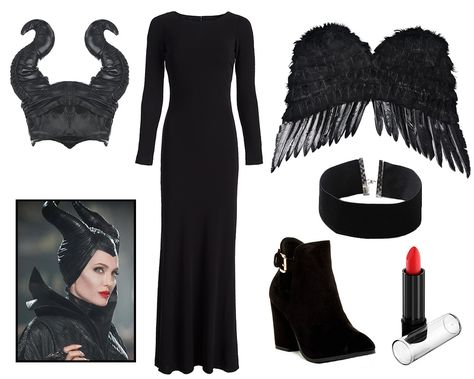 Halloween Costumes2024, Maleficent Costume Diy, Disney Cosplay Ideas, Maleficent Halloween Costume, Maleficent Party, Disney Villain Costumes, Maleficent Halloween, Party City Costumes, Movie Halloween Costumes