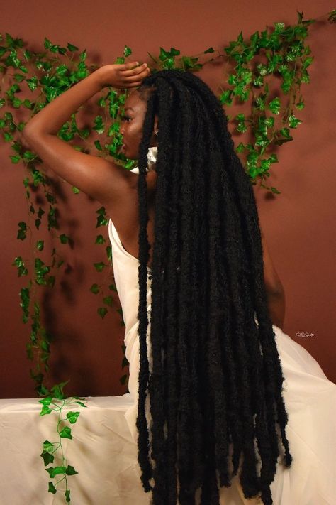 Soft. locs, faux locs, goddess locs , Jumbo Faux Locs, Big Box Braids Hairstyles, Short Locs Hairstyles, Faux Locs Hairstyles, Dreadlock Styles, Cute Box Braids Hairstyles, Quick Braided Hairstyles, Luscious Hair, Hair Twist Styles