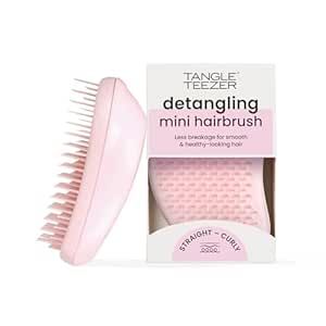 Tangle Teezer Original Detangler Brush, Dry & Wet Travel Size Mini Hair Brush, for Kids & All Hair Types, Millennial Pink Mini Tangle Teezer, Tangle Teezer Brush, Mini Hair Brush, Detangler Brush, Millennial Pink, Tangle Teezer, Detangling Brush, All Hair Types, Hair Types