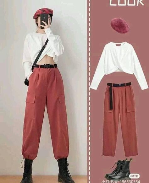 Boyish Fashion, Outfits Jogger, Boyish Style, E Girl Outfits, Dance Outfits Practice, Korean Outfit Street Styles, Fashion Illustration Sketches Dresses, Practice Outfits, Chic Blouses