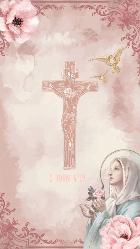 Mother Mary Wallpaper, Jesus Art Drawing, Catholic Artwork, Christian Iphone Wallpaper, Our Father Who Art In Heaven, Catholic Wallpaper, Hello Kitty Wallpaper Hd, Cute Home Screen Wallpaper, Virgin Mary Art