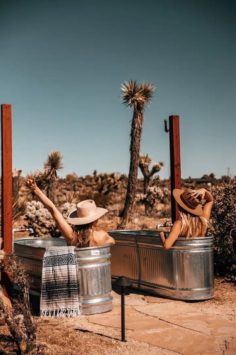 The Gaslight: Joshua Tree - Houses for Rent in Yucca Valley, California, United States - Airbnb Cowboy Tub, Joshua Tree Airbnb, Yucca Valley California, Archival Photography, Desert Vacation, Joshua Tree House, Grill Outdoor, Propane Grill, Yucca Valley