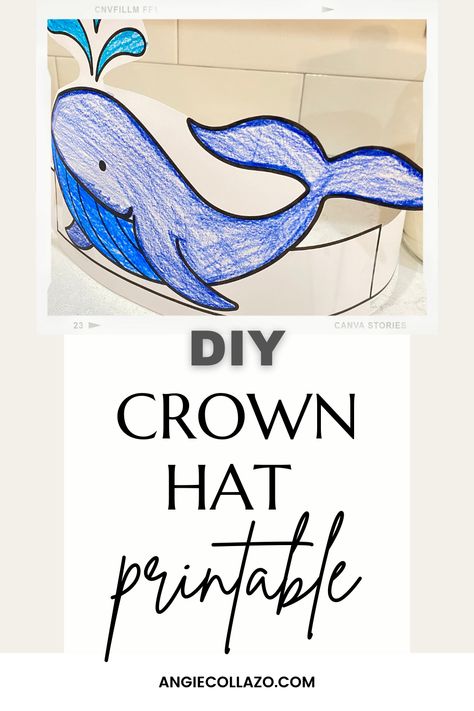 Printable Humpback Whales crown is perfect for students ALL YEAR LONG! Teach your students about Humpback Whales with these printable crown! Did you know that students learn best when they are engaged in their learning? This craft is so fun your students will ask you for more! Make learning science easy and fun for your students! You can use this resource in small groups, during whole group, morning warm ups, or any other time! Printable craft, kindergarten, sea animals, ocean, whales, activity. Whale Activities, Printable Crown, Craft Kindergarten, Crown Printable, Crown Crafts, Teaching Letters, First Grade Resources, Crown Hat, Reading Worksheets