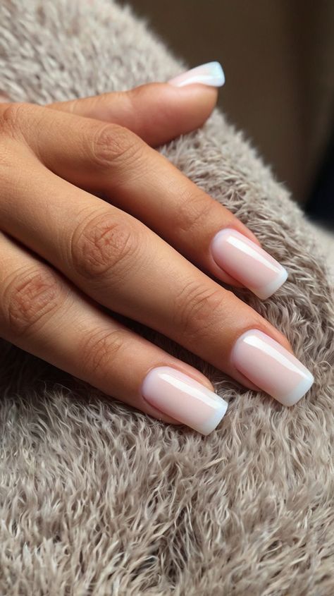 🎭 Ethereal Wedding Nails For Bride Short Almond french tip nails | Effortless Renaissance 🍂 Wedding Nails For Bride Short, French Tip Wedding Nails, French Tip Wedding, Short Almond French Tip Nails, Short Almond French Tip, French Tip Nails Elegant, Short Almond French, Almond French Tip Nails, Almond French Tip