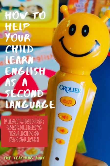 How to Help Your Child Learn English as a Second Language - The Teaching Aunt Praying Room, Learn English Kid, English As An Additional Language, Esl Materials, Teach English To Kids, Learning A Second Language, Learn Another Language, Teaching English Online, Learning English For Kids