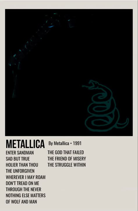 Metallica Cover Album Poster, Album Covers Metallica, Music Album Covers Rock, Metallica Band Poster, Metallica Polaroid Poster, Metallica Album Poster, Metallica Aesthetic Poster, Metallica Album Covers Wallpapers, Rock Album Posters