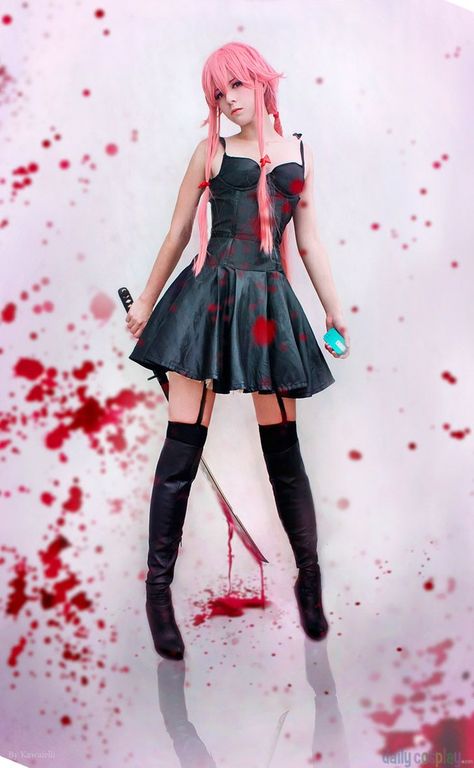 Yuno Cosplay, Future Dairy, Manga Costume, Yuno Gasai Cosplay, Gasai Yuno, Yuno Gasai, Cosplay Kawaii, Women Cosplay, Epic Cosplay