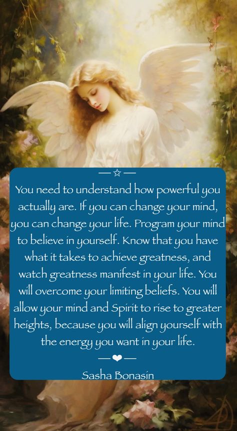 Daily Angel Message✨ By Sasha Bonasin Angel Messages For Me Today, Sasha Bonasin, Universe Quotes Spirituality, Spiritual Care, Spirit Signs, Healing Angels, Angel Signs, Twin Flame Relationship, Angel Quotes