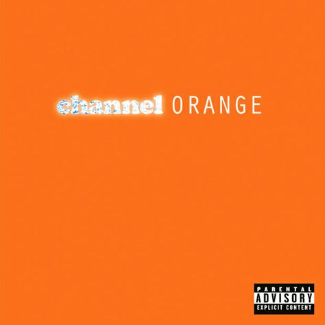 #1 '12 Simple Album Covers, Popular Album Covers, Frank Ocean Channel Orange, Frank Ocean Album, Rap Album Covers, Gil Scott Heron, Channel Orange, Cool Album Covers, Rap Albums