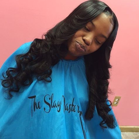 Detroit Curls, Detroit Hairstyles, Black Hair 90s, Indian Hair Extensions, Straight Weave, Raw Indian Hair, Weave Ponytail Hairstyles, Loose Deep Wave, Sew In Hairstyles