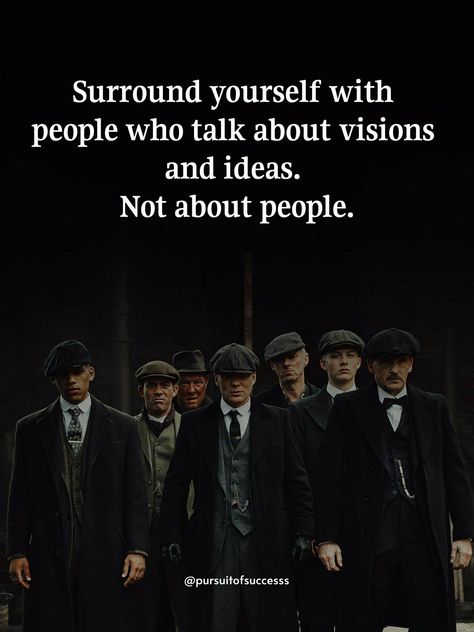 Surround yourself with people who talk about visions and ideas. Not about people. #lifequotes #success #goodvibes #positivequotes #quotes Surround Yourself With Successful People, Succesful People, Opportunity Quotes, Attitude Quote, Surround Yourself With People Who, Surround Yourself With People, Geeta Quotes, Work Motivational Quotes, Positive People