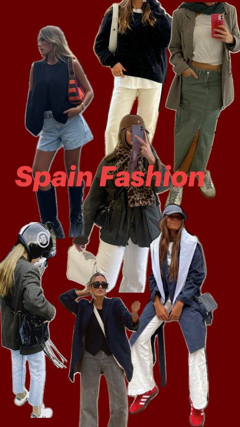 Cute outfits inspired by Spanish women Spain Fashion, Spanish Woman, Spain, Cute Outfits