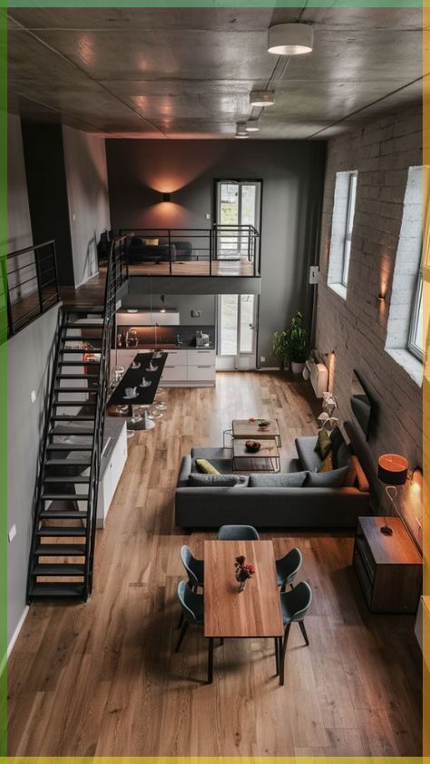 Industrial Minimalist House, Bedroom English Country, Ralph Lauren Bedroom English Country, Minimalist Industrial Interior Design, Old Money Bedroom, Industrial Loft Apartment, Pink Living Room Ideas, Blue And Pink Living Room, Industrial Minimalist Interior