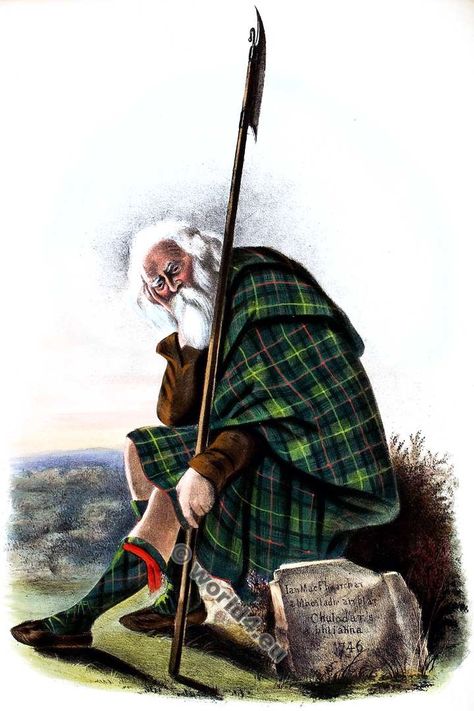 The Clans of the Scottish Highlands and their tartans. Scottish Plaid Tartan, Tartans Of Scotland, Celtic Wisdom, Scottish Genealogy, Scottish Decor, Clan Macdonald, Genealogy Ideas, Vintage Ireland, Scottish People