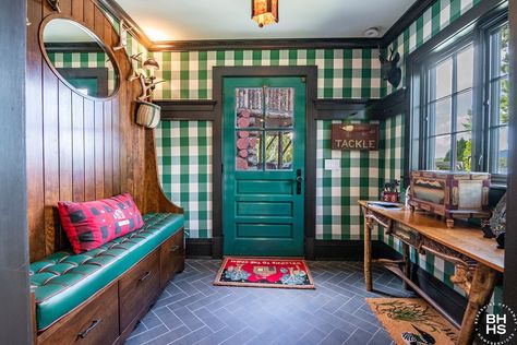 Historic 1893 Adirondack Camp 'Camp Cavendish' Asks $8.1 Million on Lake Placid | Pricey Pads Vintage Camp Style Decor Bedroom, Adirondack Cabin Decor, Vintage Camp Decor, Adirondack Lake House, Rustic Camp Decor, Vintage Camp Style Decor, Rustic Lake Cabin, Vintage Lake House, Adirondack Camp