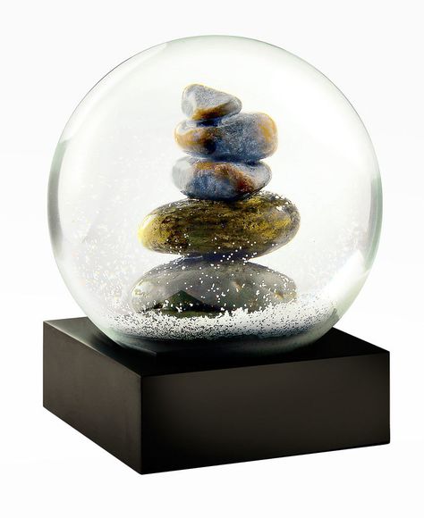 Easy snow globes