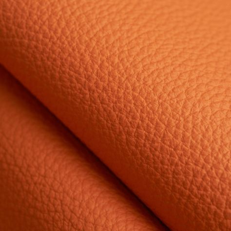 Small Hotel, Orange Leather, Colored Leather, Material Design, Fabric Decor, Color Pop, Branding Design, Leather, Fabric