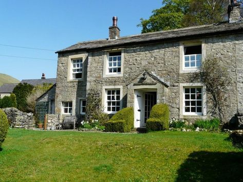 Welcome to Croft House, a stunning stone cottage set in the heart of the Yorkshire Dales National Park. #familycottage #holidaylet #yorkshirecottage #yorkshirebreak #familybreak #ukholiday #yorkshiredales Stone Porch, Croft House, Stone Porches, English Country Cottages, Yorkshire Dales National Park, Stone Cottages, Dream Cottage, Georgian Homes, Yorkshire Dales