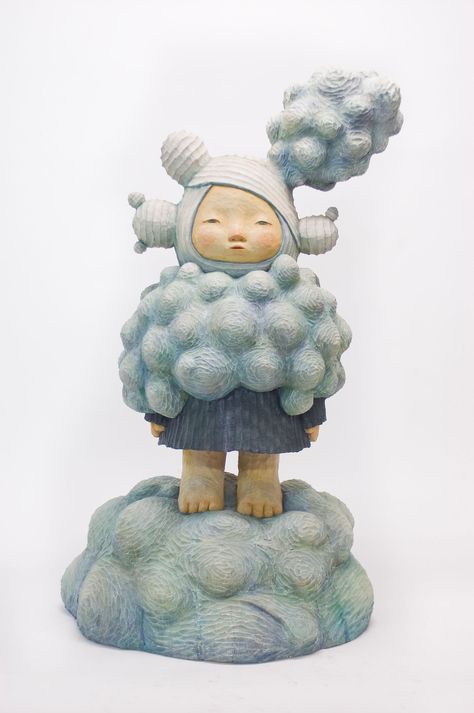 2019 | moe-nakamura-art Moe Nakamura, Ceramic Art Inspiration, Character Sculpture, Soft Sculpture Art, Ceramic Doll, Art Toys Design, Sophisticated Art, 3d Printing Art, Toy Sculpture