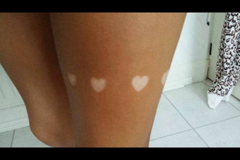 Tan Line Tattoo, Tanning Goals, Summer Tattoos, Tanning Stickers, Tramp Stamps, Mobile Spray Tanning, Tanning Beds, Tramp Stamp Tattoos, Tan Tattoo