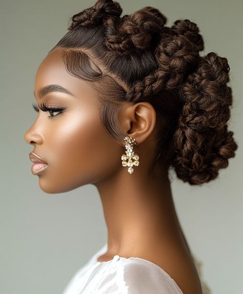 💄 Chic Wedding Guest Braided Hairstyles Glamorous Braids Updo Hairstyle Hairstyles Glamorous, Natural Hair Updo Wedding, Hair Updo Wedding, Braids Updo, Intricate Braids, Lasting Curls, Updo Wedding, Long Lasting Curls, Updo Hairstyle