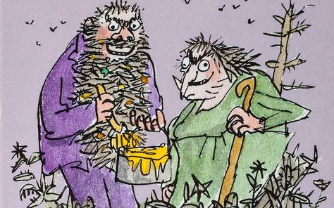 Mrs Twit, Mole And Rat Wind In The Willows, Roald Dahl The Twits, Bfg Roald Dahl, Mrs. Frisby And The Rats Of Nimh Art, The Witches Book Roald Dahl, Quentin Blake Illustrations, Roald Dahl Quotes, The Twits