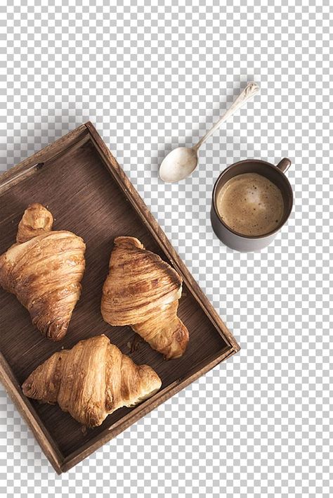 Coffee Croissant Aesthetic, Croissant Png, Bread Croissant, Cookies Photography, Coffee Bread, Danish Pastry, Breakfast Coffee, Insta Inspiration, Pen Pals