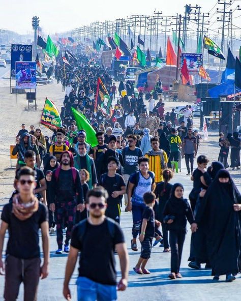 Arbaeen Walk Photography, Arbaeen Walk, Walk Photography, Karbala Pictures, Mola Ali, Karbala Photography, Islamic Paintings, Islamic Images, My Photo Gallery