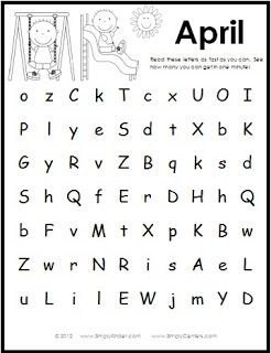 Letter Naming Fluency Freebie First Grade Letter Practice, Letter Name Fluency Kindergarten, Alphabet Fluency Practice, Letter Naming Fluency Activities, Letter Name Intervention, Kindergarten Fluency, Letter Naming Fluency, Letter Sounds Kindergarten, Read Letters