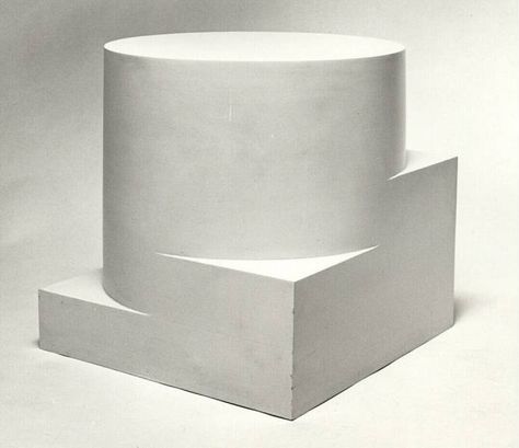 Cube and cylinder in transition – Kröller-Müller Museum Cubes Architecture, Organic Structure, Geometric Sculpture, Stone Architecture, Vase Crafts, Concrete Art, T Art, House Architecture Design, Marble Design