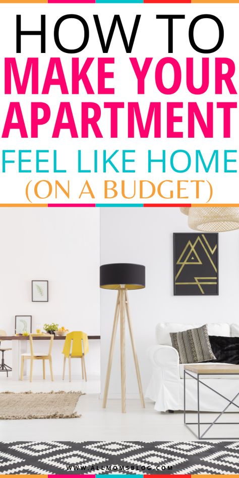 Ways To Make An Apartment Feel Like Home, How To Make Apartment Feel Like Home, Make An Apartment Feel Like Home, Making An Apartment Feel Like Home, Mom Truth, Apartment Stuff, Home On A Budget, Virtual School, Organized Mom