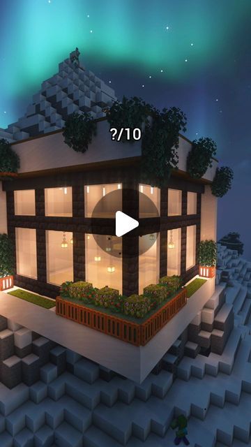 ArtiCraft on Instagram: "Mountain Modern House 🏔️🏠 || #minecraft #minecraftmemeshacks #minecraftbuildingideas" Minecraft Houses Mountain, Minecraft Mountain House, Minecraft Mountain, Modern House Minecraft, Minecraft Modern, Minecraft Memes, Mountain Modern, Minecraft Building, Minecraft Ideas