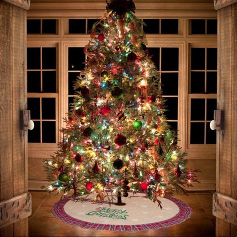 Christmas tree inspiration rustic