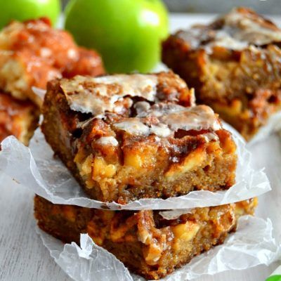 Best Dessert Bars, Apple Blondies, Blondie Recipes, Blondies Bars, Apple Fritter, Blondies Recipe, Apple Fritters, Think Food, Apple Desserts