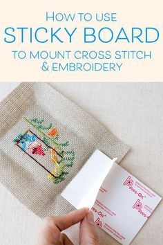 Frame For Cross Stitch, Mounting Cross Stitch On Sticky Board, How To Mount Cross Stitch, Flat Fold Cross Stitch Finish, How To Frame A Cross Stitch Project, How To Frame Cross Stitch, How To Frame Cross Stitch Projects, Finishing Cross Stitch Projects, Cross Stitch Framing Ideas