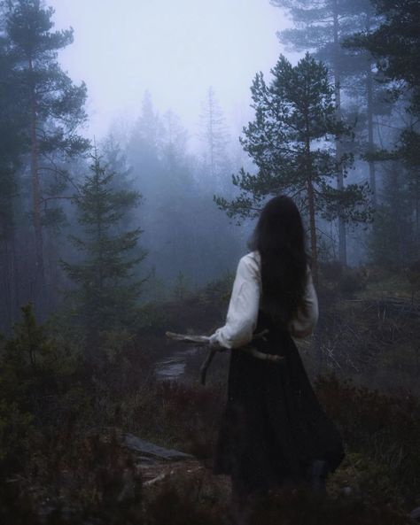 Woods Aesthetic Dark, Dancing In The Forest, Witch Forest, Southern Gothic Aesthetic, My Tears Ricochet, Fantasy Vibes, Dark Spring, Gothic Cottagecore, Fotografi Vintage