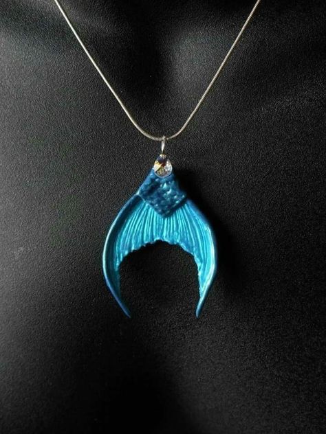 Fairytale Jewelry, Fantasy Pendant, Fairy Tale Jewelry, Sea Jewelry, Mermaid Pendant, Mermaid Jewelry, Blue Mermaid, Mermaid Fashion, Fantasy Jewelry