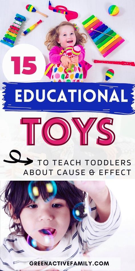 Teach your child with these educational toys. Screen free fun your kids will love, plus they will learn. Developmental Toys for Toddlers I Toddler Toys I Educational Toys for Toddlers I Toddler Education Toys I Toddler Development Toys I Action Reaction Toys I Cause and Effect Toys I Toys for 2 Year Olds I Toys for 3 Year Olds I Toys for Babies Cause And Effect Toys, Fun Crafts For Girls, Toddler Spring Activities, Modern Kids Toys, Toys For 2 Year, Cause And Effect Activities, Fine Motor Activities For Kids, Best Educational Toys, Kids Toys For Boys