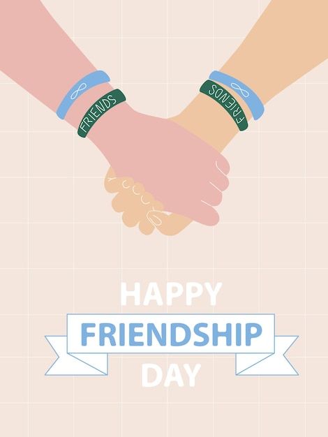 Vector two hands holding each other frie... | Premium Vector #Freepik #vector Two Hands Holding Each Other, Poster Friendship, Friendship Poster, Two Hands Holding, Holding Each Other, International Friendship Day, Infinity Sign, Happy Friendship Day, Friendship Day