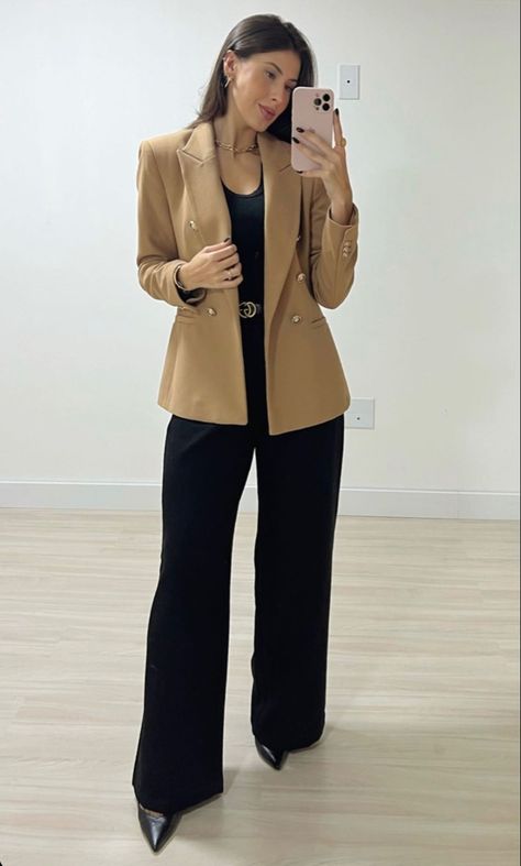 Tan Blazer Outfits Women, Beige Blazer Outfits Women, Tan Blazer Outfits, Outfit Ideas Business Casual, Outfit Ideas Business, Blazer Outfits Women, Summer Business Casual Outfits, Work Outfit Ideas, Fashionable Work Outfit