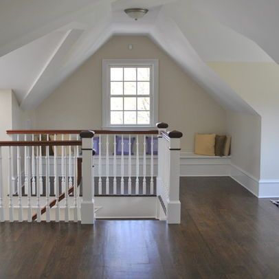 Room Above Garage Design Ideas, Pictures, Remodel, and Decor - page 9 Attic Design Ideas, Room Above Garage, Attic Staircase, Attic Renovation Ideas, Attic Playroom, Attic Loft, Small Attic, Attic Stairs, Attic Bathroom