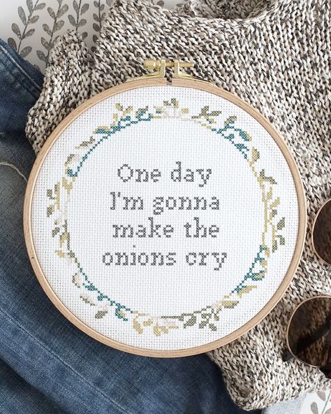 Funny Embroidery, Cross Stitch Quotes, Stitch Quote, Funny Cross Stitch Patterns, Subversive Cross Stitch, Cross Stitch Funny, Embroidery Inspiration, Cross Stitch Art, Embroidery And Stitching