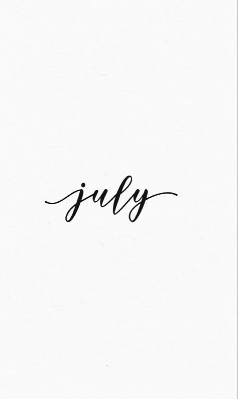 Months Wallpaper, Months In Different Fonts, Fonts Months, July Caligraphy Font, Cursive Months Of The Year, Calendar Logo, Bullet Journal Month Cover, Seasons Months, Monthly Quotes